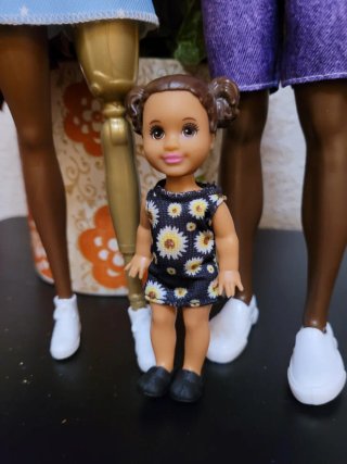 Muñeca Barbie familia con bebé
