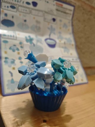 Bloques Conejito en Maceta / Cupcake + Instruccion