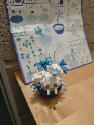 Bloques Conejito en Maceta / Cupcake + Instruccion