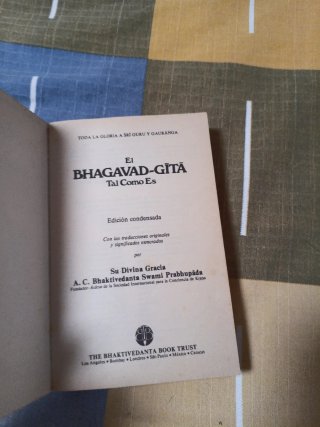 El Bhagavad-Gita tal como es