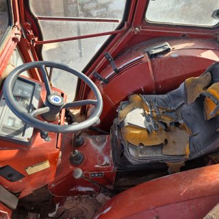 Tractor agrícola con fenwich