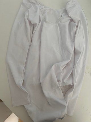 Millot infantil manga larga blanco