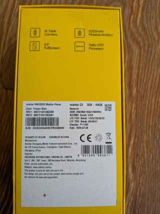 Realme C3 Azul