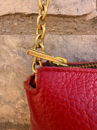 Bolso Bimba y Lola Rojo Piel