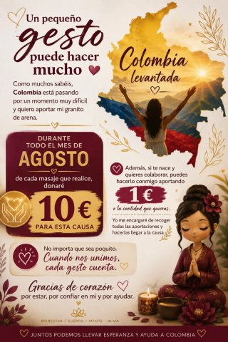 Masajes energéticos y de bienestar