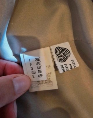 LAST PRICE Blazer Lana Elena Mirò Beige XXL
