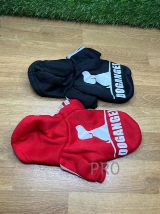 Jersey Perros Sudadera Rojo y Negro QiCheng&LYS