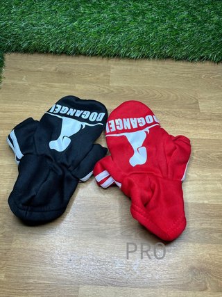 Jersey Perros Sudadera Rojo y Negro QiCheng&LYS