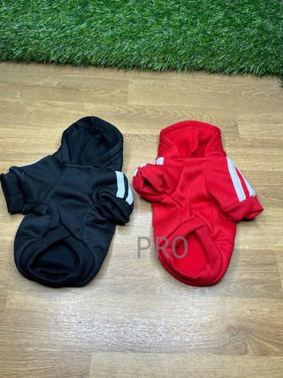 Jersey Perros Sudadera Rojo y Negro QiCheng&LYS