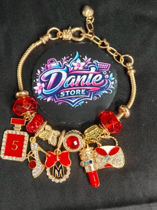 Pulsera Charm Accesorios Estilo Chanel