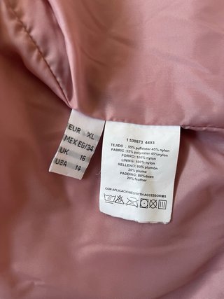 Chaqueta plumífero Roberto Verino rosa