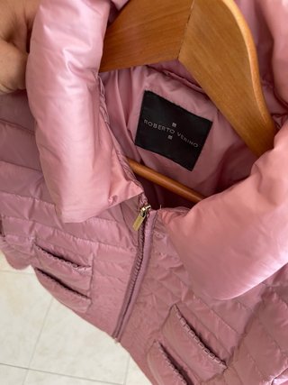 Chaqueta plumífero Roberto Verino rosa
