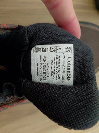 Zapatillas Trekking Columbia Marrón/Gris