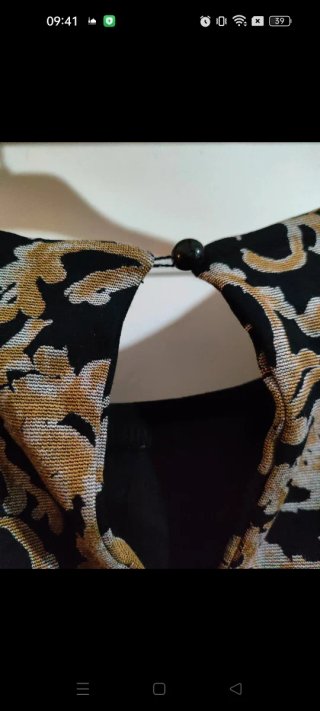 Abito vintage viscosa elastica XXL