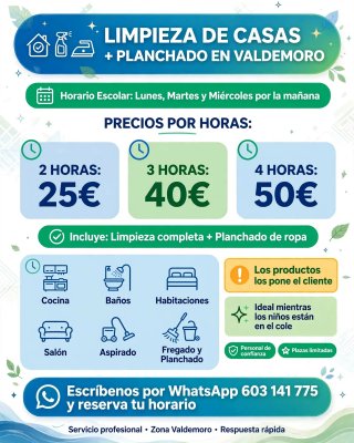 Limpieza y plancha de confianza