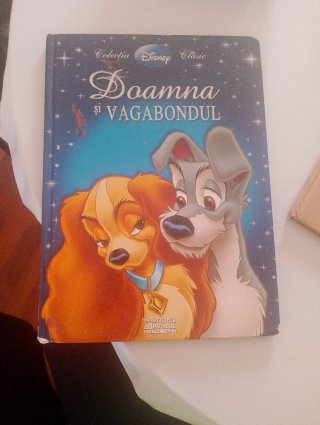 Libro La Dama y el Vagabundo Disney Clásico