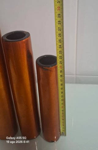 Lote 3 jarrones decorativos Banak Importa