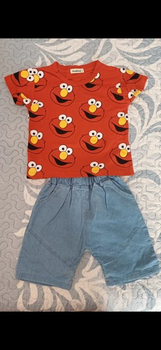 Conjunto Elmo 12/18 meses