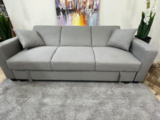 Sofá antimanchas gris 210cm