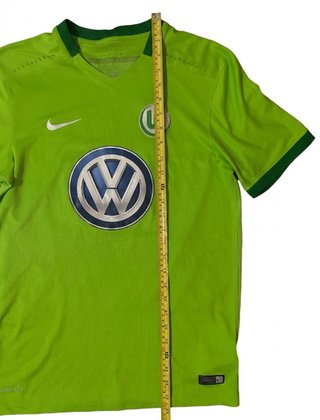 Camiseta Nike Volkswagen verde fútbol