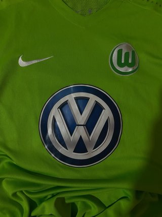 Camiseta Nike Volkswagen verde fútbol