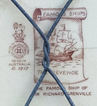 SERIE DE BARCOS FAMOSOS DE ROYAL DOULTON.