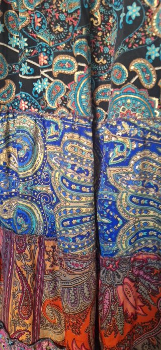 Gonna etnica art silk taglia unica
