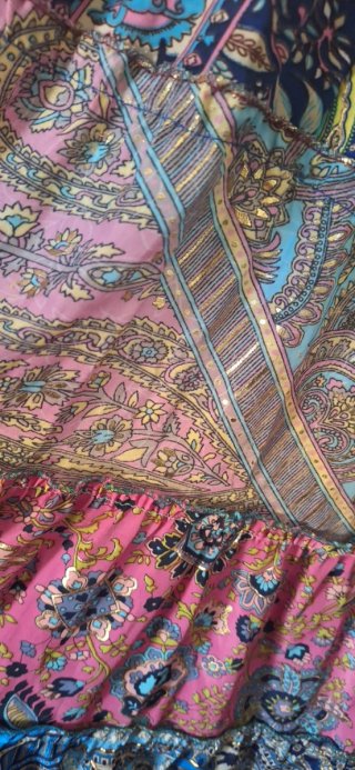 Gonna etnica art silk taglia unica
