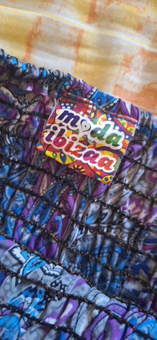 Gonna etnica art silk taglia unica