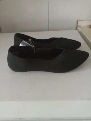 Zapatos Esmara Talla 38 Tela Elástica Negros