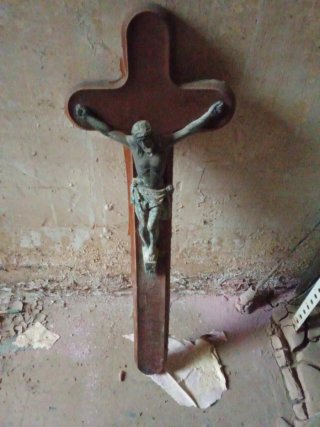 Crucifijo de pared