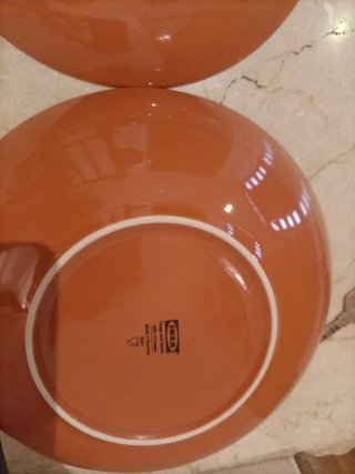 Vajilla IKEA marrón Ikea