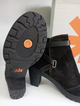 Botines Art Negro Piel Talla 40