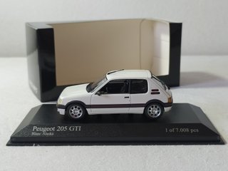 Peugeot 205 GTI a escala 1/43 (1990)