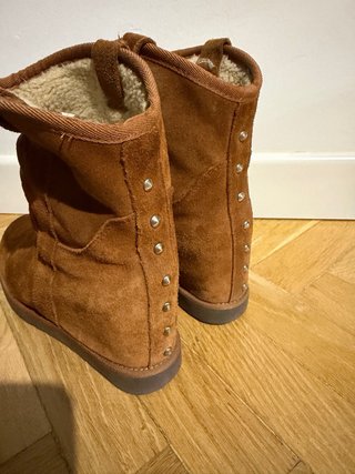 Botas plataforma borreguillo