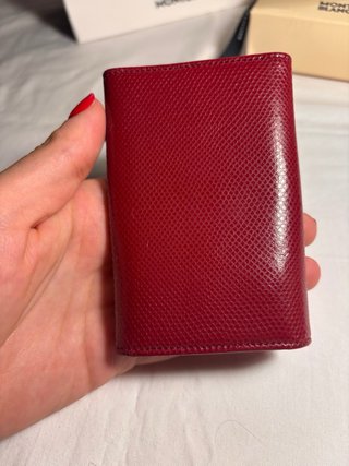 Cartera Montblanc Roja