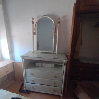 Cómoda tocador con espejo