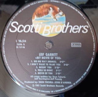 LEIF GARRETT - My Movie Of You Vinilo