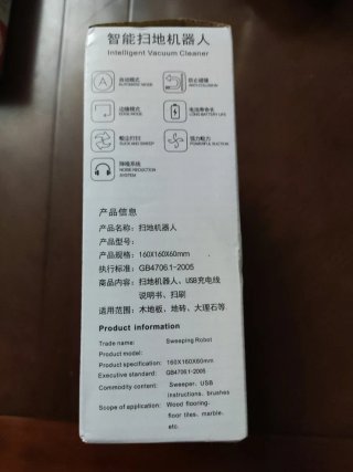 Robot Aspirador Negro Nuevo a estrenar