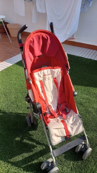 Carrito McLaren Rojo