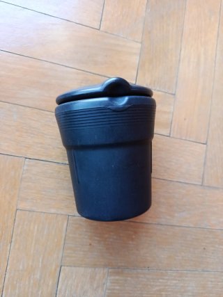 Cenicero Portavasos Honda Negro