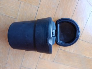 Cenicero Portavasos Honda Negro