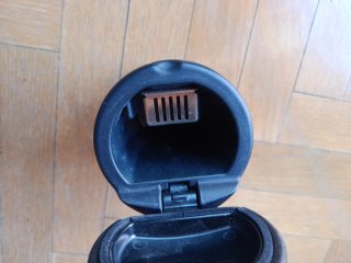 Cenicero Portavasos Honda Negro