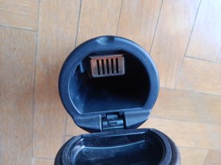 Cenicero Portavasos Honda Negro