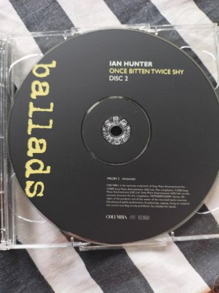 CD doble Ian Hunter Once Bitten Twice Shy Doble