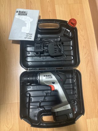 Taladro Atornillador Black&Decker + Maletín