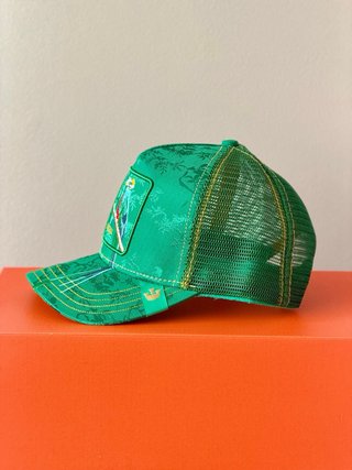 Gorra Quetzal Bordada Verde