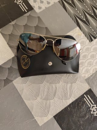 Gafas de sol Ray-Ban Aviator doradas