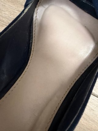 Tacones Parfois Azul Marino Talla 38