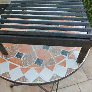 Griglia BBQ artigianale in ferro e acciaio